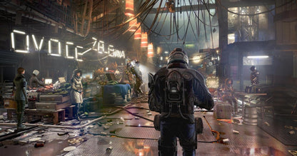 Deus Ex Mankind Divided Day One Edition - Jeu PS4 Action RPG | PEGI 18
