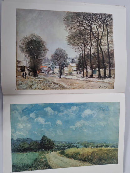Sisley——艺术杰作——伟大画家——精美插画艺术书——12页——哈榭特