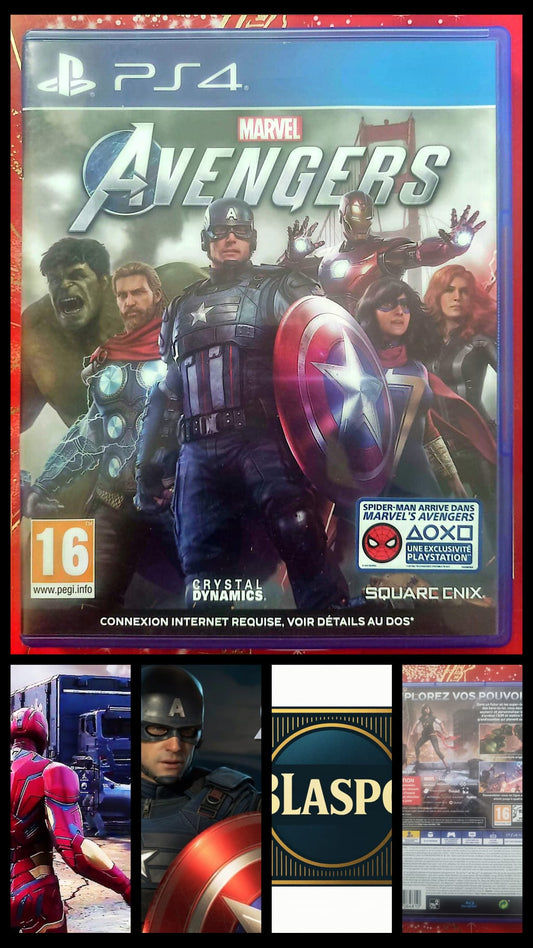 Marvel’s Avengers PS4 – Jeu Action Aventure – PEGI 16 – Version Française