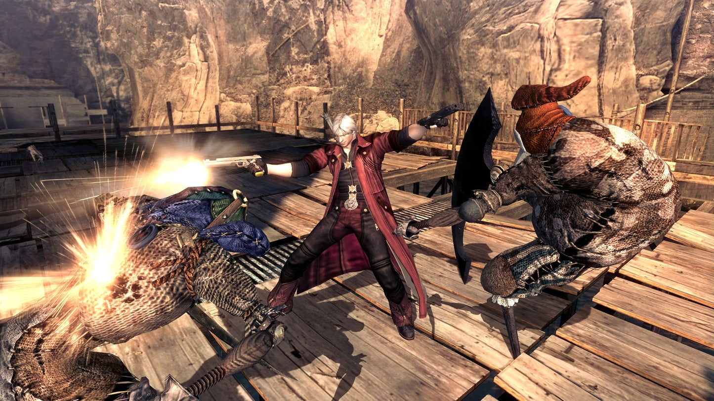 Devil May Cry 4 PC DVD Neuf Sous Blister Jeu en Français Action Hack and Slash CAPCOM PEGI 16+