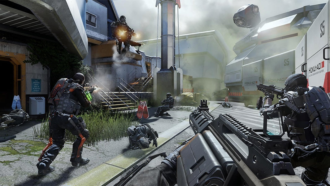 Call of Duty Advanced Warfare Jeu PS3 PlayStation 3 FPS Action Guerre Futuriste Multijoueur PEGI 18 Version Française