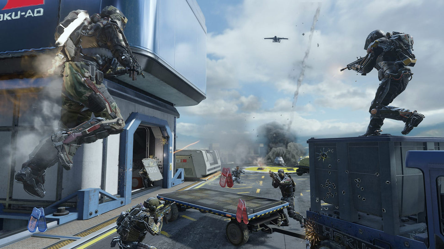 Call of Duty Advanced Warfare Jeu PS3 PlayStation 3 FPS Action Guerre Futuriste Multijoueur PEGI 18 Version Française