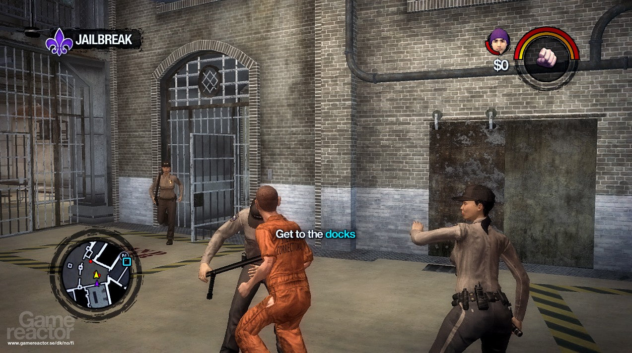 Saints Row 2 Jeu PS3 Blu-Ray – CD Jeu Uniquement Sans Boîtier – Jeu Action Monde Ouvert PlayStation 3