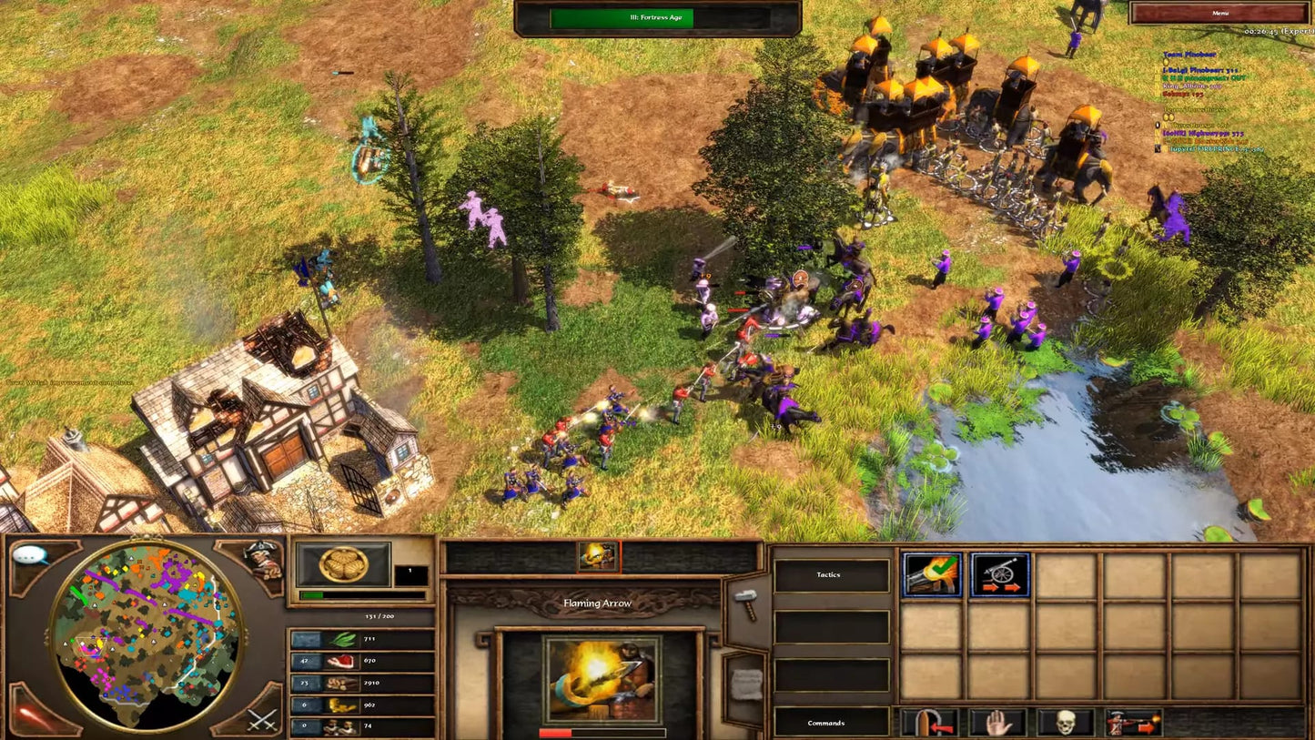 Microsoft Age of Empires – CD Jeu PC Stratégie Temps Réel | CD Seul Sans Boîtier | Version Française
