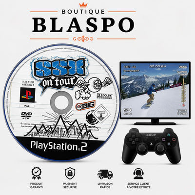 SSX On Tour – PS2 – Solo CD sin caja – Deportes extremos