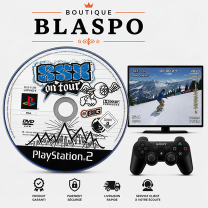 SSX On Tour – PS2 – 仅光盘，无外壳 – 极限运动