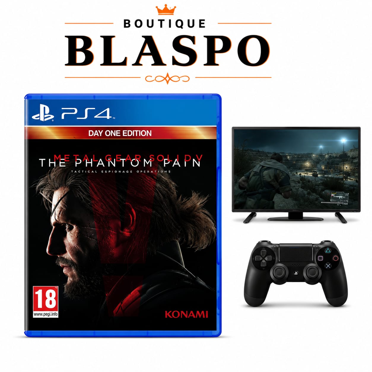 PS4 – Metal Gear Solid V : The Phantom Pain – Day One Edition