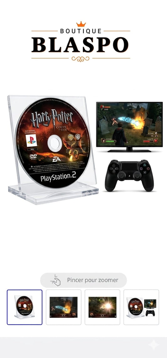PS2 – Harry Potter et la Coupe de Feu – CD Seul – Version Française – Electronic Arts