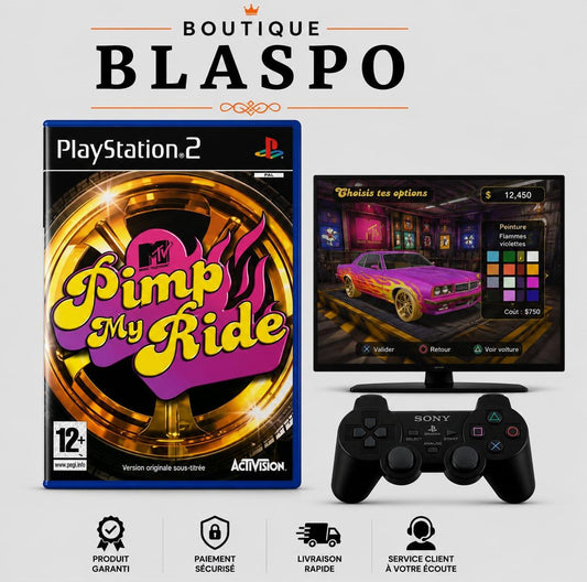 Pimp My Ride – MTV | Jeu Vidéo PS2 PlayStation 2 | Version PAL FR