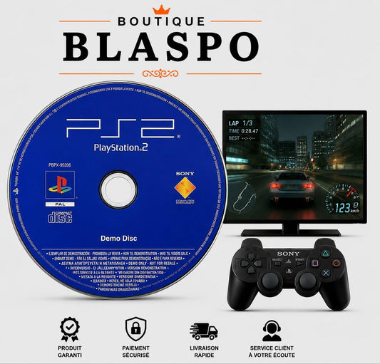 PlayStation 2 Demo Disc – PS2 – CD seul sans boîtier – Démo