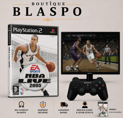 NBA Live 2005 – PS2 – PAL – Français
