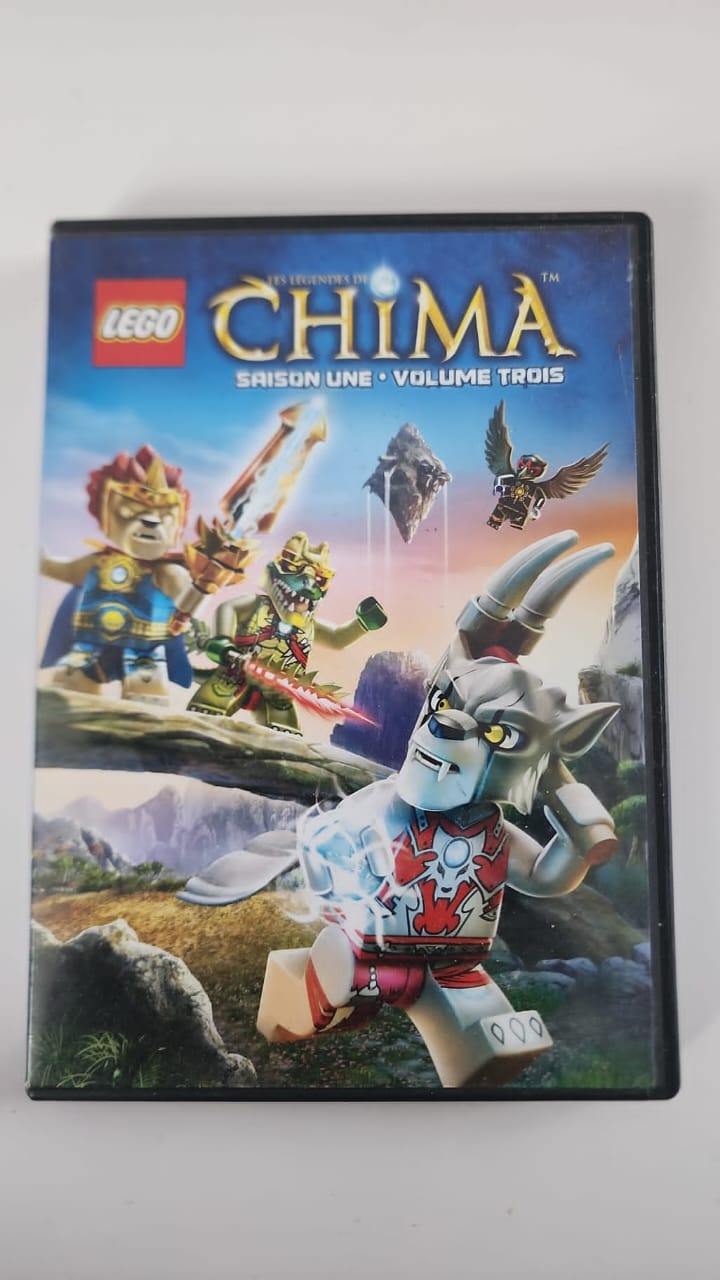 LEGO Les Légendes de Chima Saison 1 Volume 3 DVD - Pochette avant
