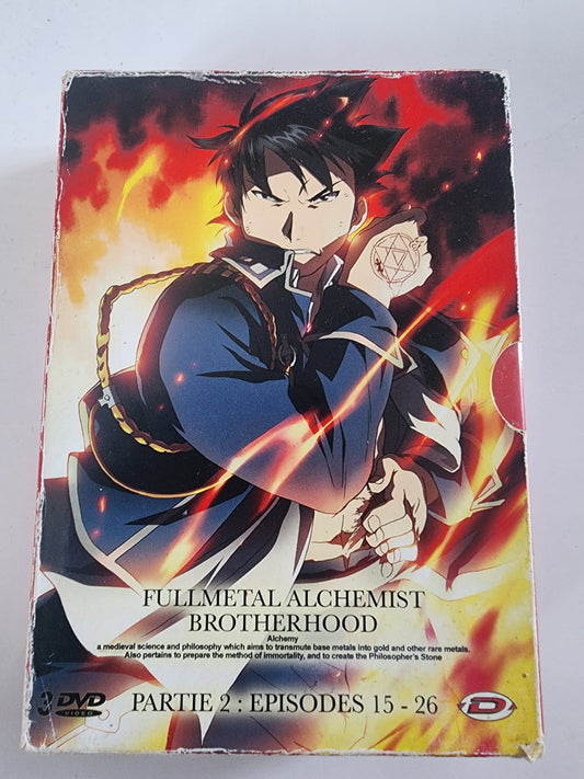 Fullmetal Alchemist Brotherhood Partie 2 DVD - Pochette avant