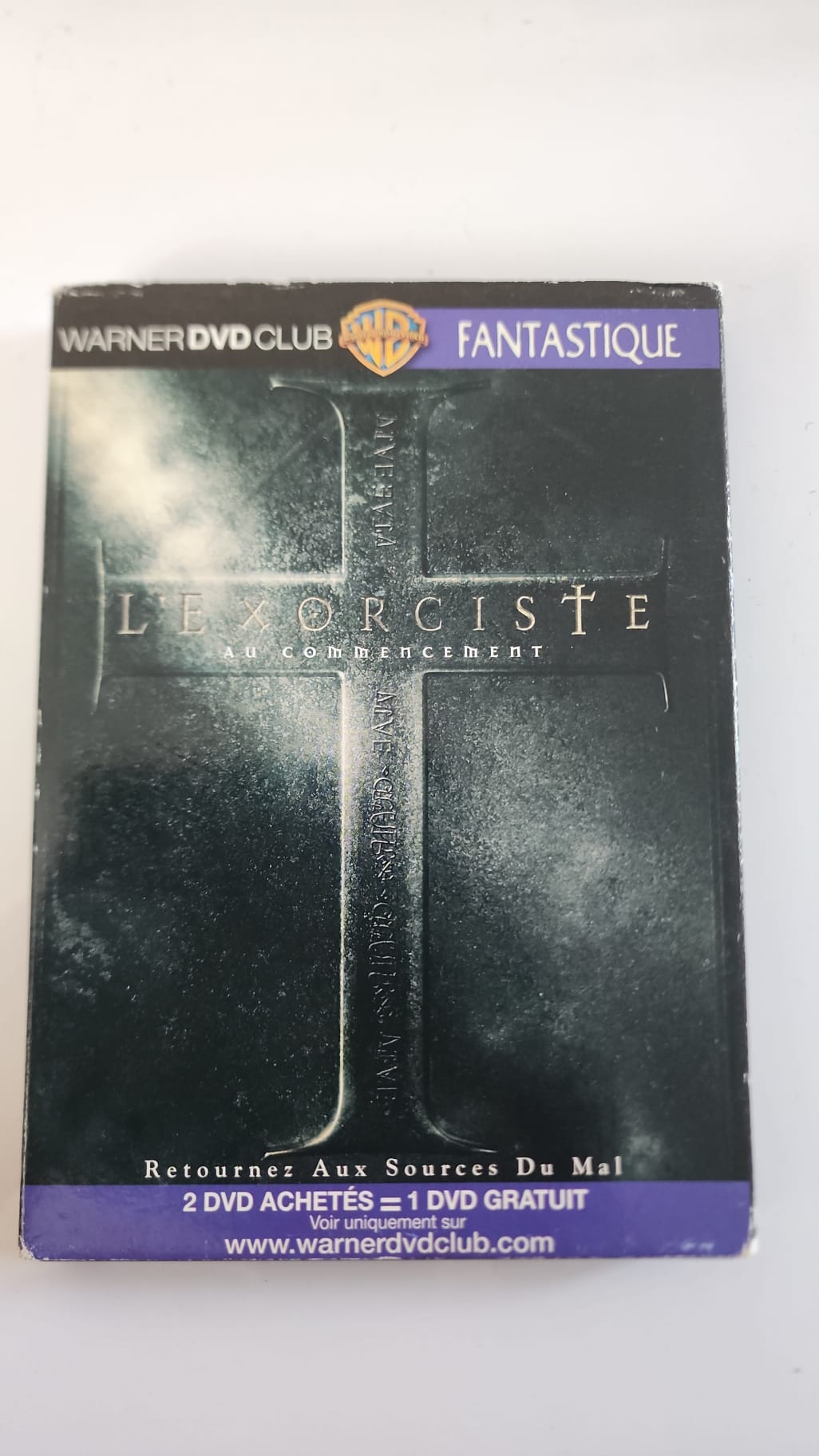 L'Exorciste Au Commencement DVD - Pochette avant
