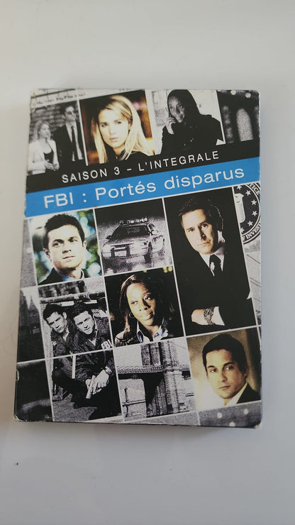 FBI Portés Disparus Saison 3 Intégrale DVD - Pochette avant