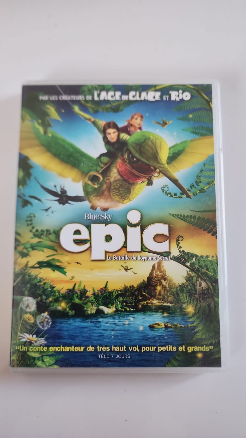 Epic La Bataille du Royaume Secret DVD - Pochette avant - Blue Sky