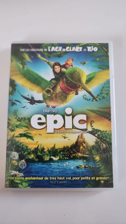 Epic La Bataille du Royaume Secret DVD - Pochette avant - Blue Sky