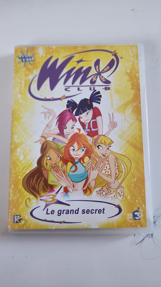 Winx Club Saison 1 Volume 3 Le Grand Secret DVD - Pochette avant