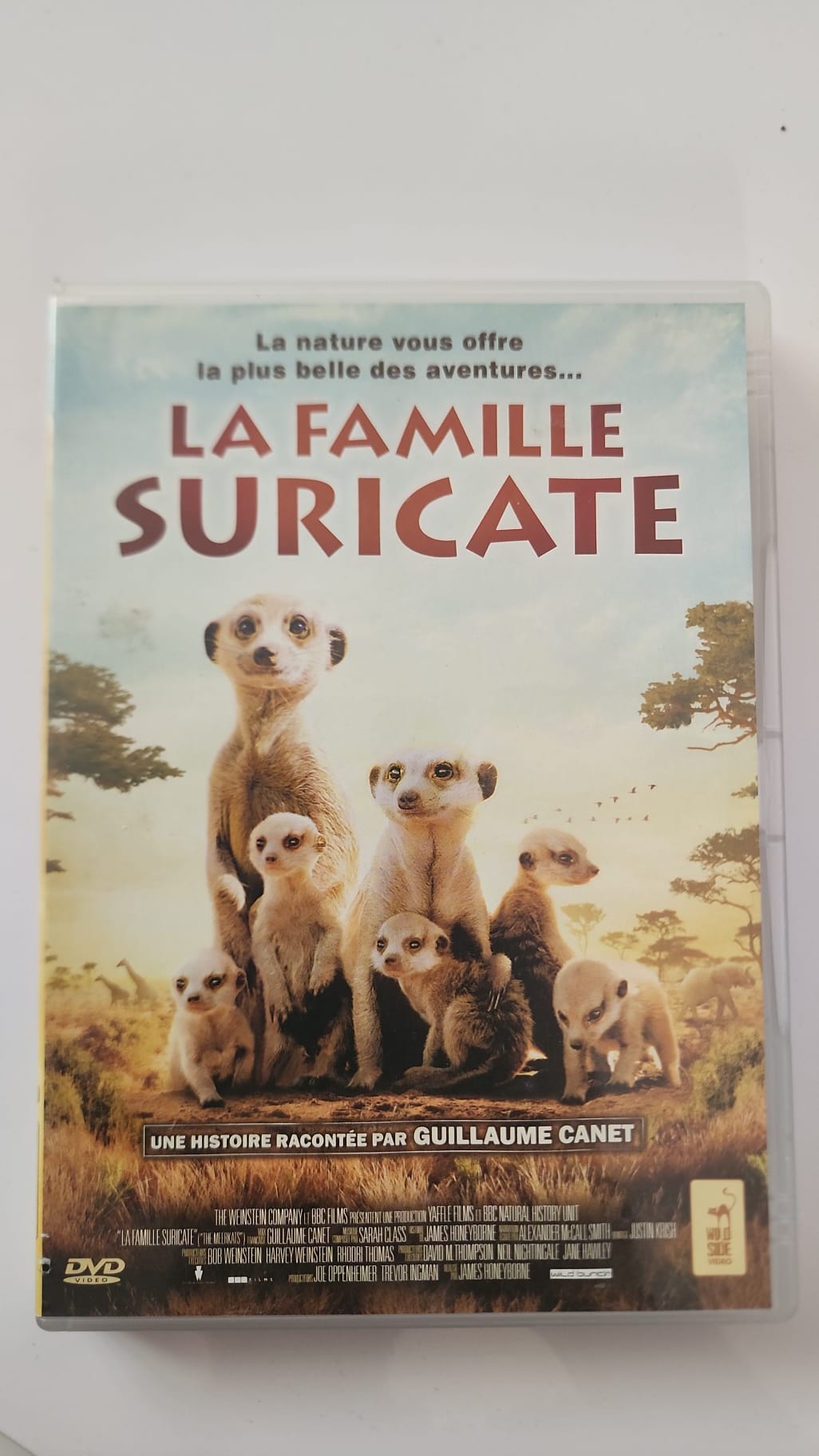 La Famille Suricate - DVD Documentaire Guillaume Canet