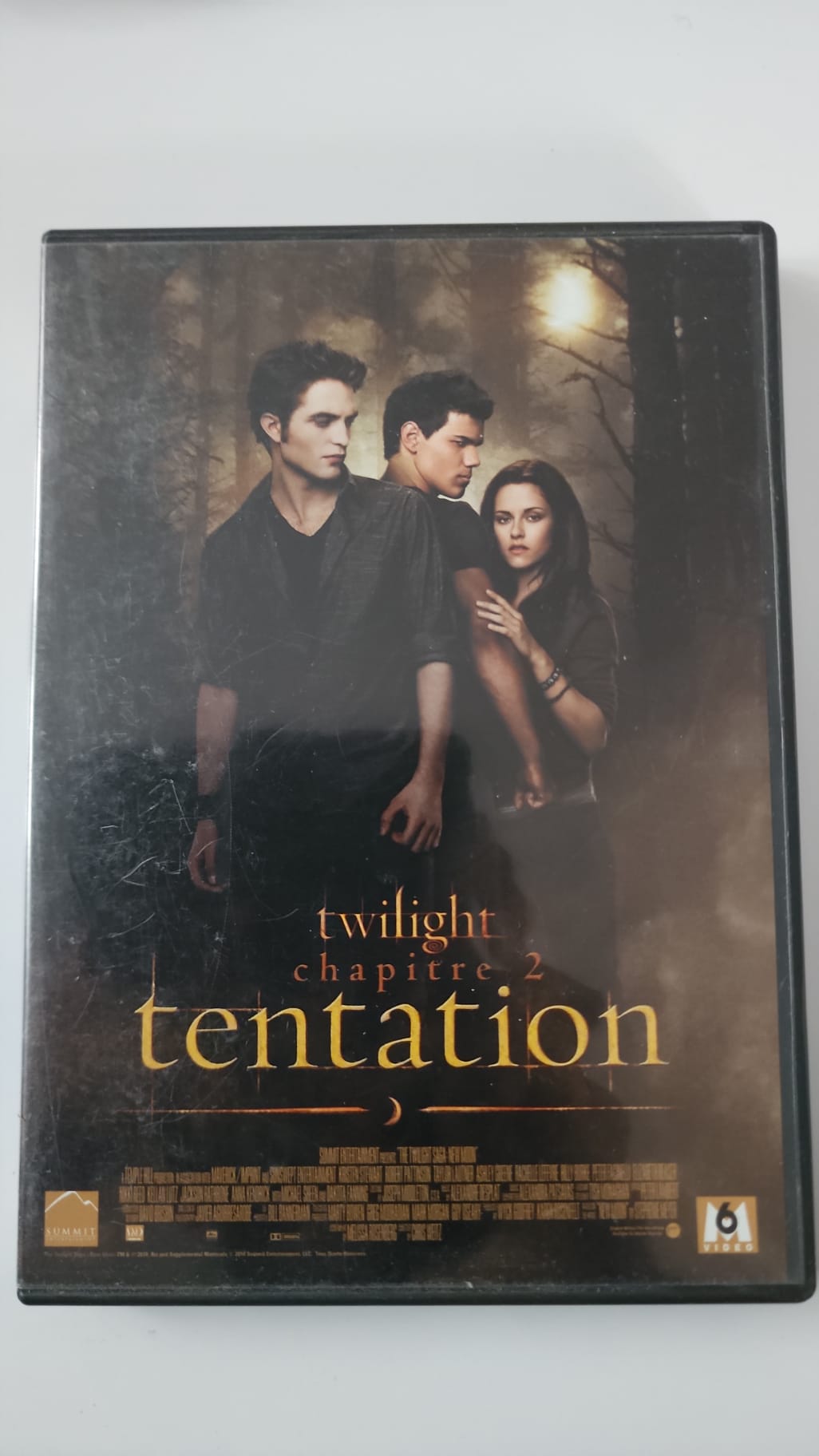 Twilight Chapitre 2 Tentation DVD - Recto
