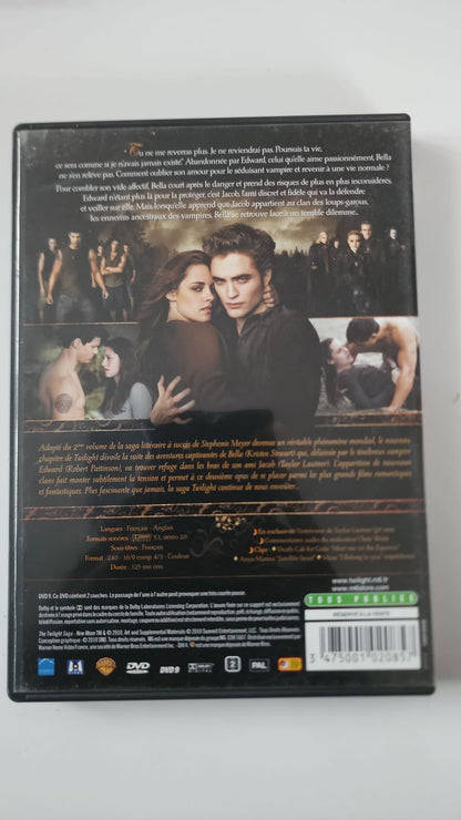 Twilight Chapitre 2 Tentation DVD - Verso