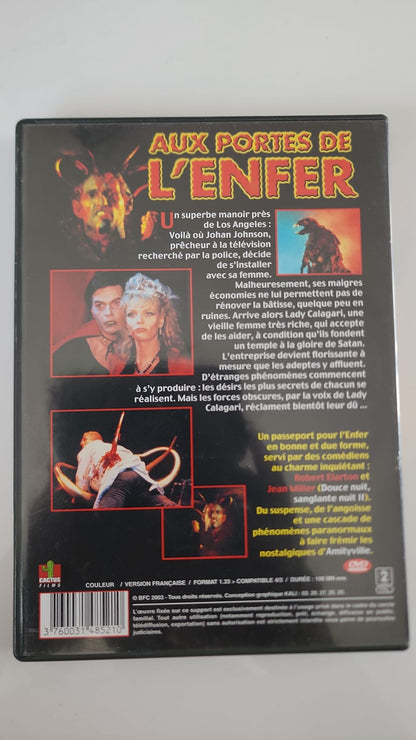 Aux Portes de l'Enfer DVD - Dos de la boîte