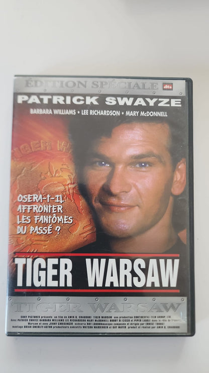 Tiger Warsaw DVD - Pochette recto - Patrick Swayze Édition Spéciale
