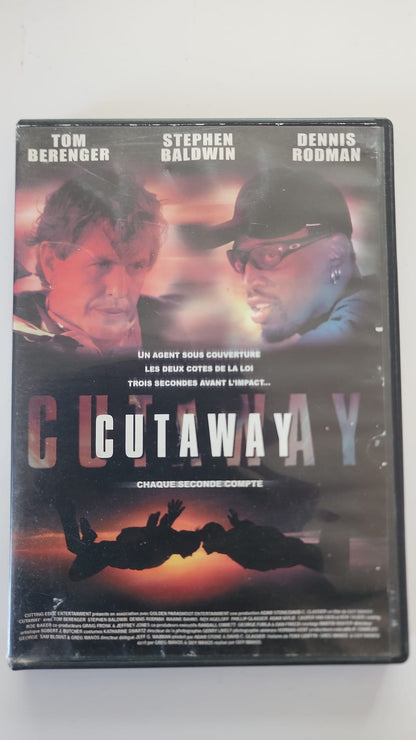 Cutaway DVD - Pochette recto - Tom Berenger Stephen Baldwin Dennis Rodman