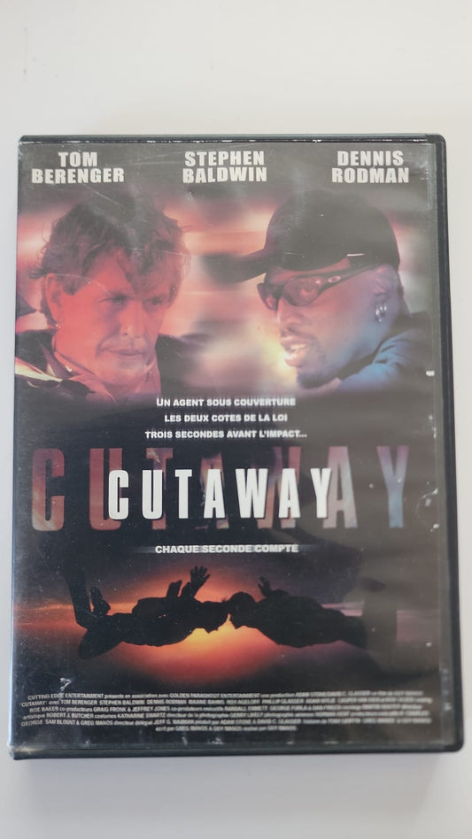 Cutaway DVD - Pochette recto - Tom Berenger Stephen Baldwin Dennis Rodman