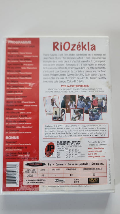 Ri O Zékla DVD - Pochette verso - Programme et bonus