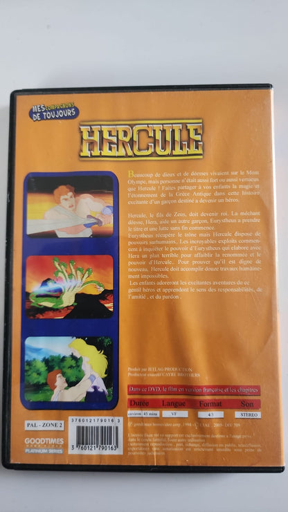 Hercule DVD - Couverture arrière - Synopsis et informations