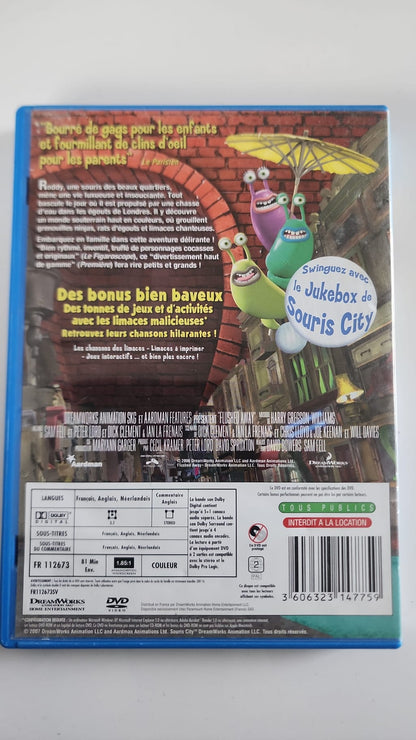 Souris City DVD - Couverture arrière et synopsis