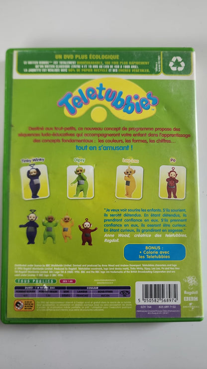 Teletubbies Jouons Ensemble DVD - Couverture arrière et synopsis