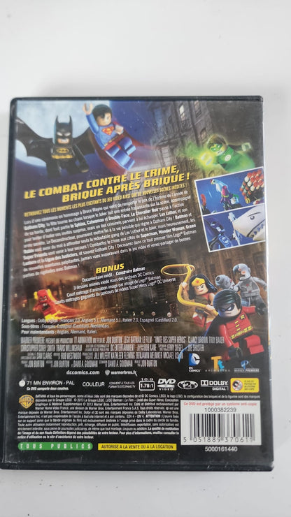 LEGO Batman Le Film DVD - Couverture arrière et synopsis