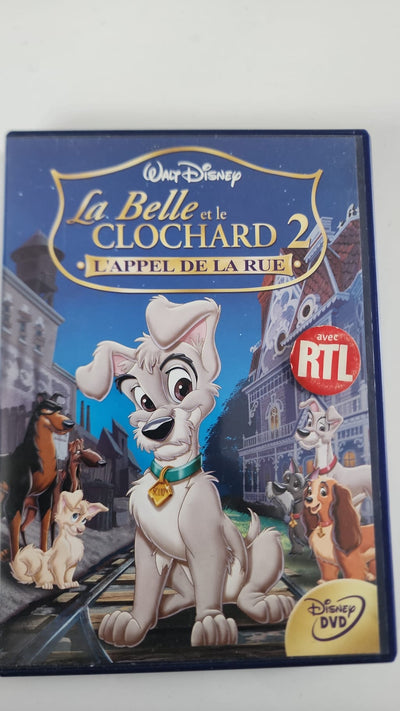 La Belle et le Clochard 2 : L'Appel de la Rue - DVD Walt Disney