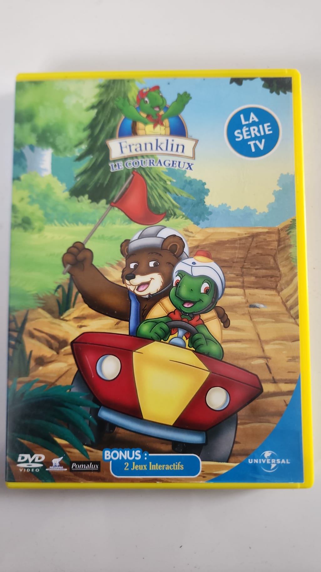Franklin le Courageux DVD - Couverture avant La Série TV