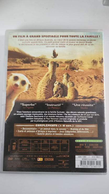 La Famille Suricate - DVD Documentaire Guillaume Canet