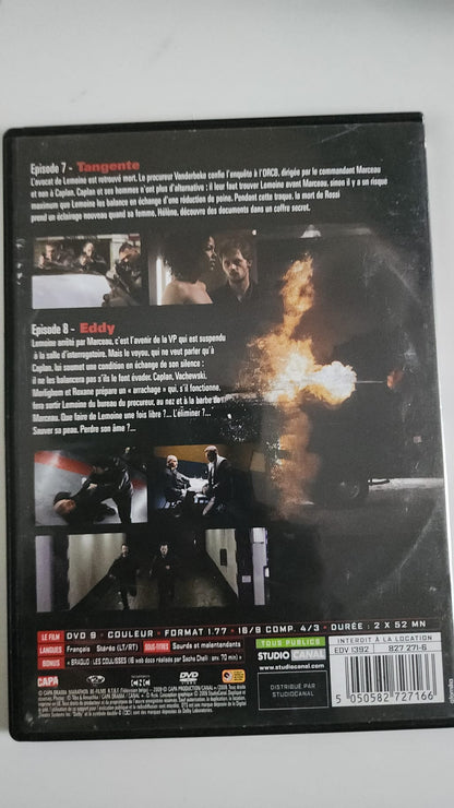 Braquo Épisodes 7 et 8 - Pochette DVD recto