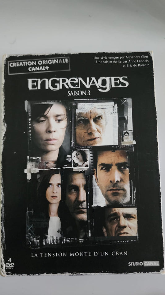 Engrenages - Saison 3 - Coffret 4 DVD - Série Canal+ Création Originale