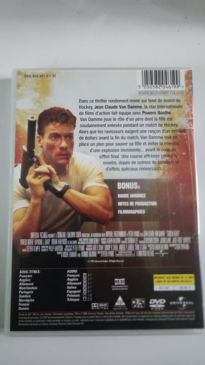 Mort Subite DVD dos – synopsis et bonus