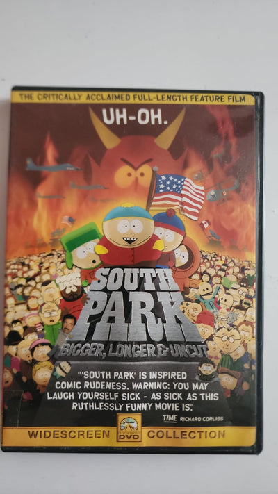 South Park: Bigger, Longer & Uncut – DVD Zona 1 – Paramount / Comedy Central