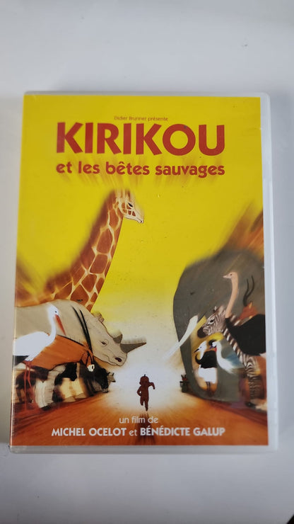 Kirikou et les Bêtes Sauvages DVD - Face avant