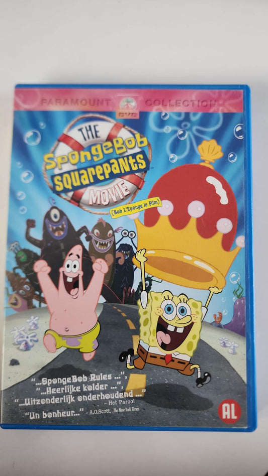 Bob l'Éponge le Film DVD - Face avant Paramount Collection