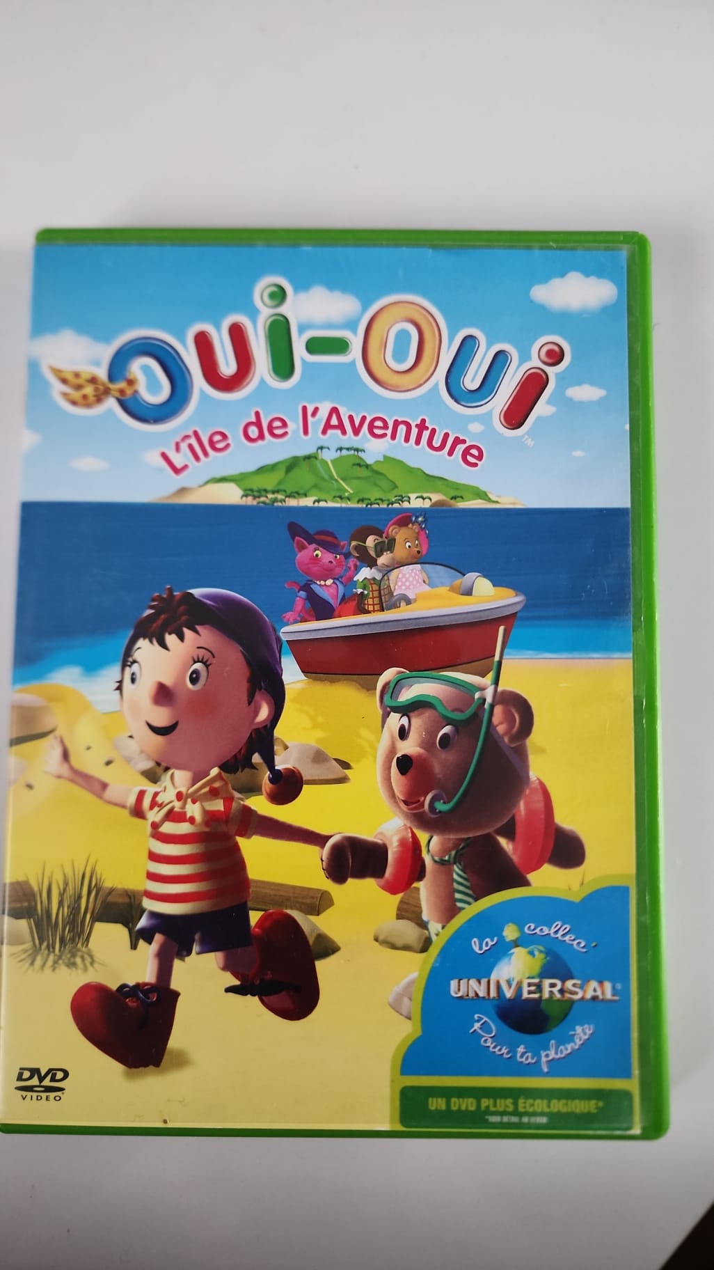 Oui-Oui L'Île de l'Aventure DVD - Pochette avant