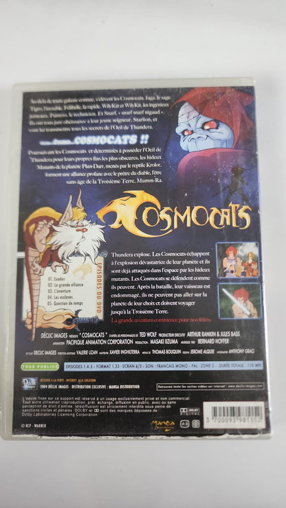 Cosmocats Volume 1 DVD - Pochette arrière
