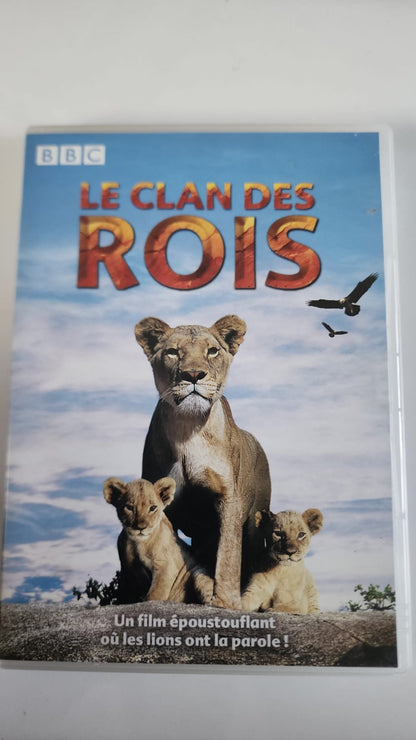 Le Clan des Rois DVD - Pochette avant BBC lions