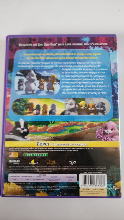 Zhu Zhu Pets Le Magicien du Palais des Rêves DVD - Pochette arrière