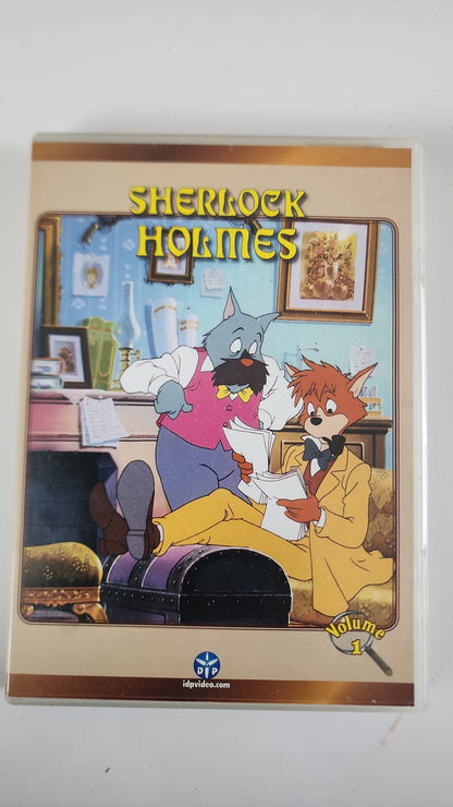 Sherlock Holmes Volume 1 DVD - Pochette avant IDP Vidéo animation