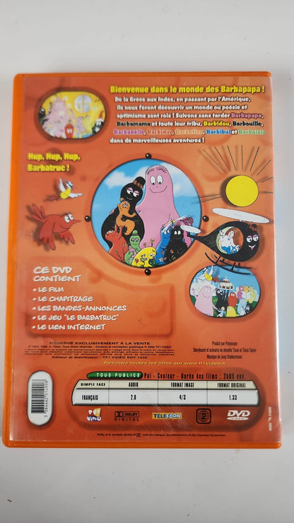 Barbapapa DVD - Pochette arrière avec synopsis et 5 bonus