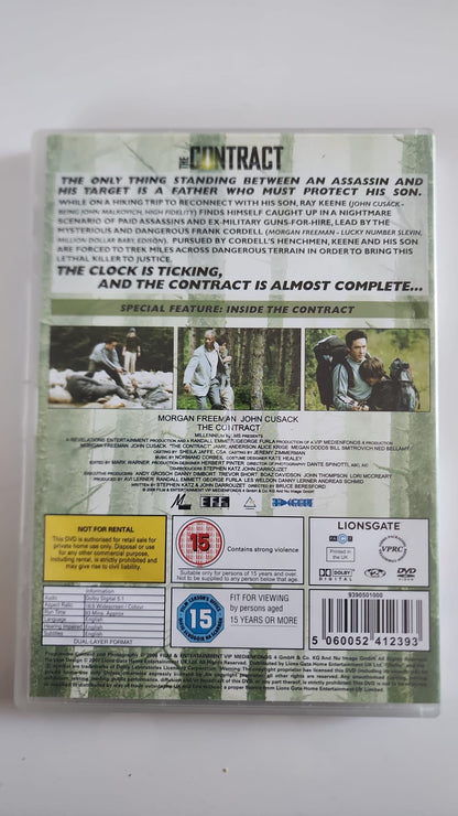 The Contract – DVD – Morgan Freeman, John Cusack – Édition britannique